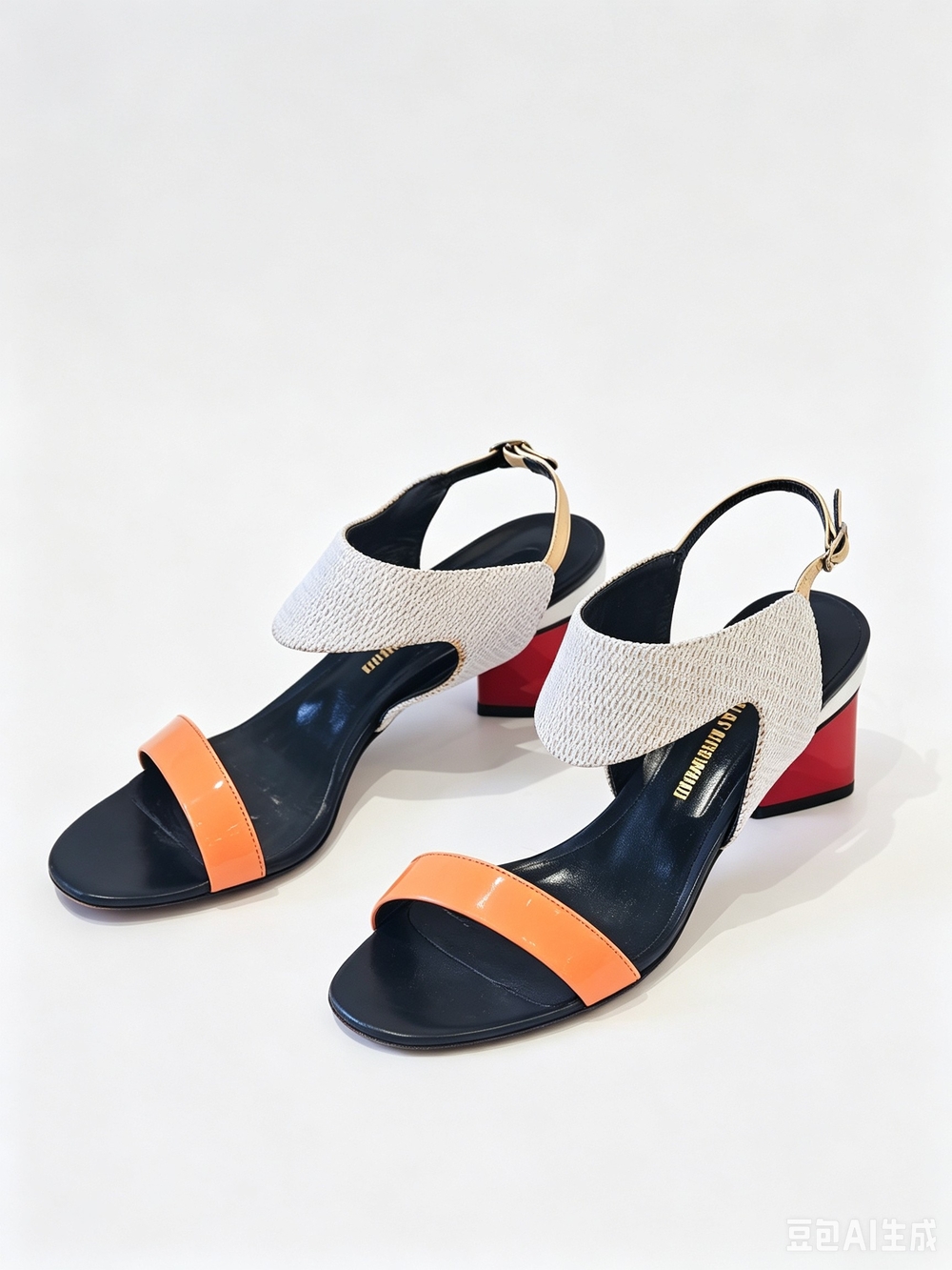 Nicholas Kirkwood block heel sandals - Picture 10 of 12